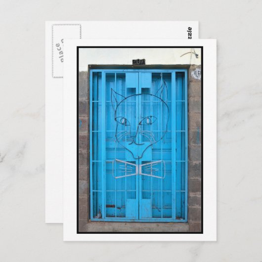 El Gato Negro door Cusco, Peru Briefkaart (Voorkant / Achterkant)