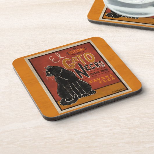 El Gato Negro Onderzetters (Linkerzijde)