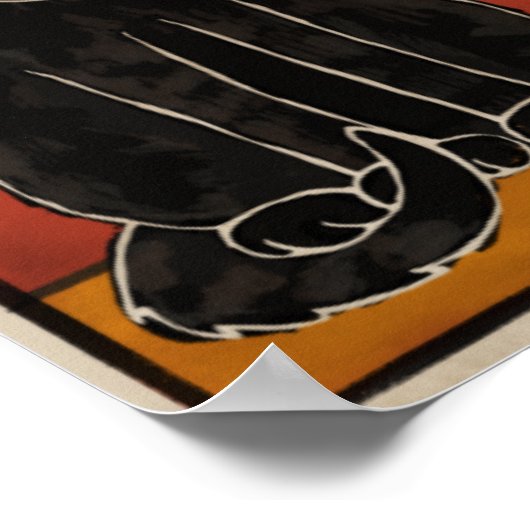 El Gato Negro Poster (Hoek)