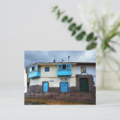 El Gato Negro Restaurant, Cusco, Peru Briefkaart (Staand voorkant)