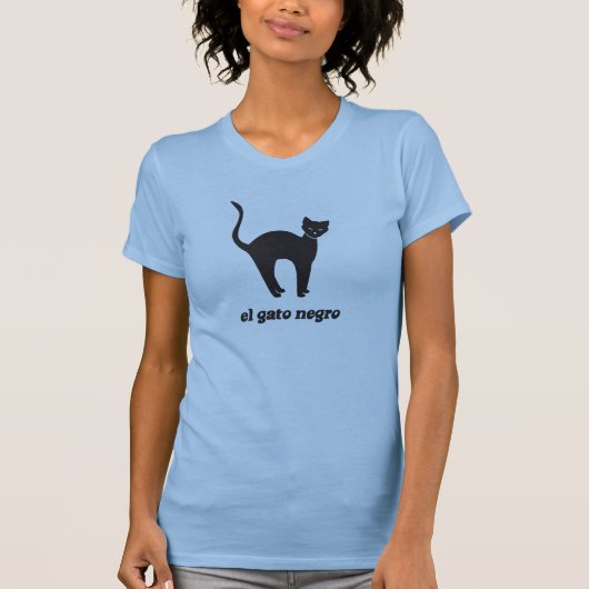 El Gato Negro T-shirt (Voorkant)