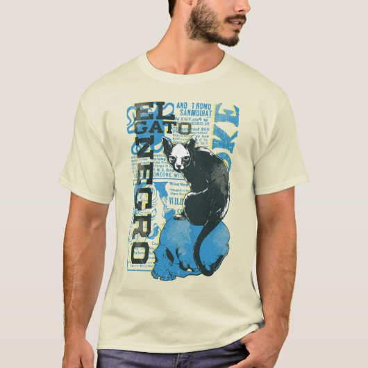 El Gato Negro T-shirt (Voorkant)