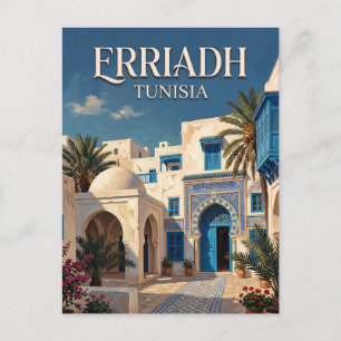El Ghriba-synagoge Erriadh Tunesië Briefkaart