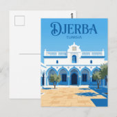 El Ghriba Synagoge Tunesië Briefkaart (Voorkant / Achterkant)
