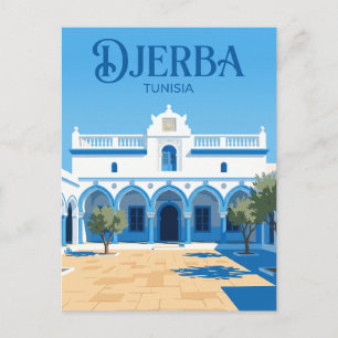 El Ghriba Synagoge Tunesië Briefkaart