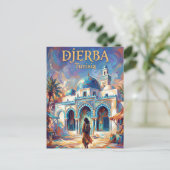 El Ghriba Synagoge Tunesië Briefkaart (Staand voorkant)