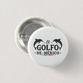 El Golfo de Mexico Amerikaanse Golf van Mexico Ronde Button 3,2 Cm (Voorkant /achterkant)