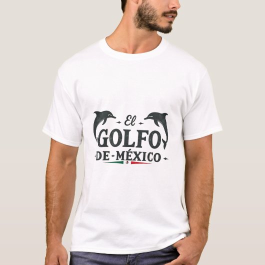 El Golfo de Mexico Amerikaanse Golf van Mexico T-shirt (Voorkant)