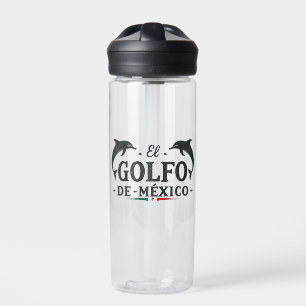 El Golfo de Mexico Amerikaanse Golf van Mexico Waterfles