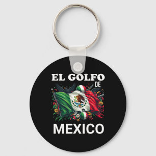 El Golfo de Mexico Bandera de Mexico Sleutelhanger