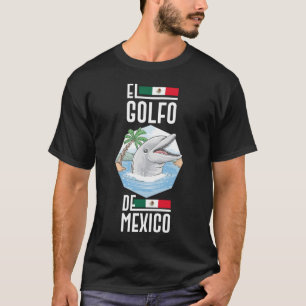 El Golfo De México Dolfijn Golf Van Mexico T-Shirt