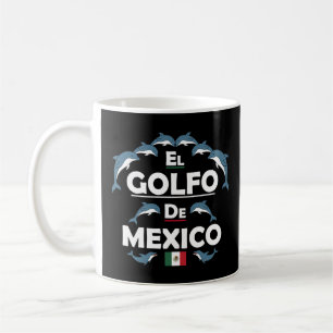 El Golfo De México Schattige Dolfijn Mexicaanse Vr Koffiemok
