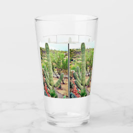 "El Gordo" Saguaro Cactus Glass Tumbler
