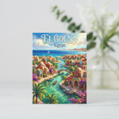 El Gouna Egypte Briefkaart (Staand voorkant)