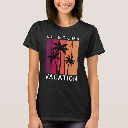 El Gouna Vakantie T-shirt (Voorkant)