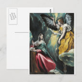 El Greco - aankondiging Briefkaart (Voorkant / Achterkant)