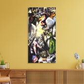 El Greco Annunciatie Virgin Mary Canvas Wrap (Insitu (Woonkamer))