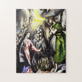 El Greco Annunciation Virgin Mary Puzzle Legpuzzel (Verticaal)