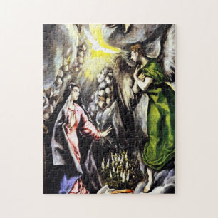 El Greco Annunciation Virgin Mary Puzzle Legpuzzel