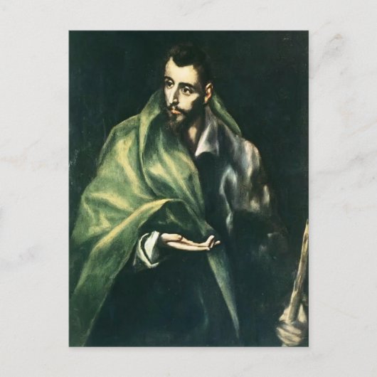El Greco-Apostle St. James the Greater Briefkaart (Voorkant)