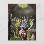 El Greco Art Briefkaart (Voorkant)