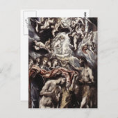 El Greco - Baptisme van Christus Briefkaart (Voorkant / Achterkant)