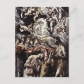 El Greco - Baptisme van Christus Briefkaart (Voorkant)