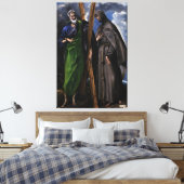 El Greco Christian Jesus Crucifix Painting Print  (Insitu (Slaapkamer))