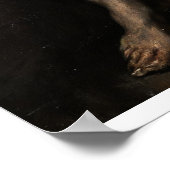 El Greco Christian Jesus Crucifix Painting Print  (Hoek)