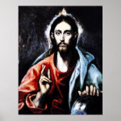 El Greco Christus Afzuigend Poster (Voorkant)