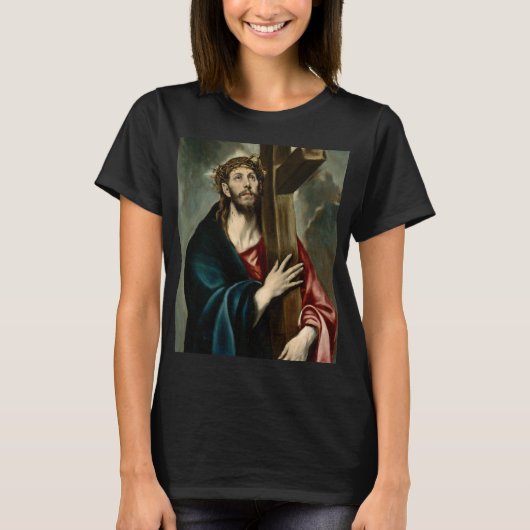 El Greco - Christus die het kruis draagt T-shirt (Voorkant)