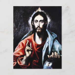 El Greco Christus Invitaties Kaart