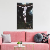 El Greco Christus op het kruis Canvas Afdruk (Insitu (Woonkamer))
