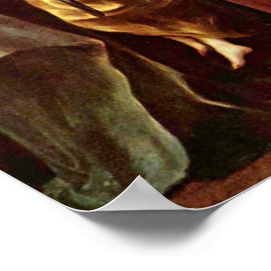 El Greco - Christus op het kruis Poster (Hoek)