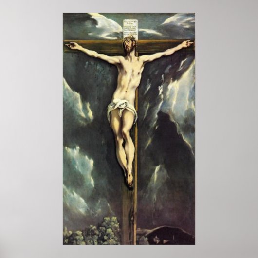 El Greco Christus op het Poster (Voorkant)