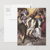El Greco - De Heilige Drievuldigheid Briefkaart (Voorkant / Achterkant)
