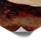 El Greco - Hoofd van Christus Poster (Hoek)