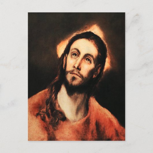 El Greco Jesus Briefkaart (Voorkant)