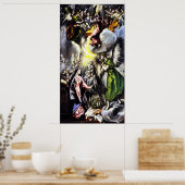 El Greco konunciation Maagd Mary Poster (Keuken)