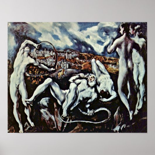 El Greco - Laocoon Poster (Voorkant)