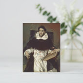 El Greco Portr?t des Fray Hortensio Felix Paravici Briefkaart (Staand voorkant)