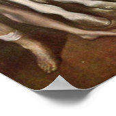 El Greco - Saint Martin en de Beggar Poster (Hoek)