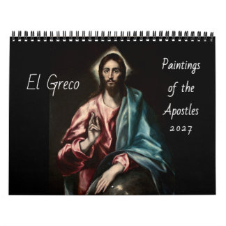 El Greco Schilderijen van de Apostelen 2027 Kalender