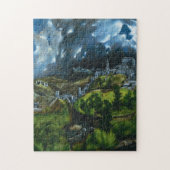 El Greco Uitzicht van Toledo Puzzle Legpuzzel (Verticaal)