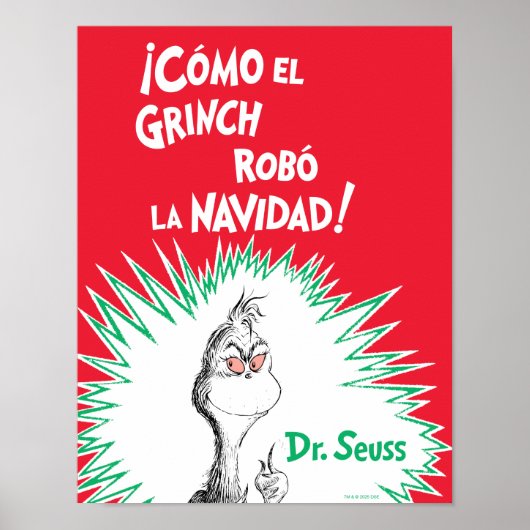 El Grinch Robó La Navidad Poster (Voorkant)