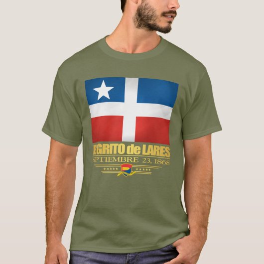 El Grito de Lares T-shirt (Voorkant)