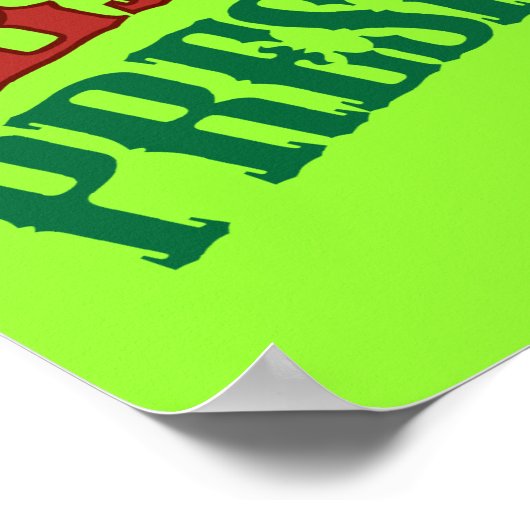 El Guapo Presidente Obama Poster (Hoek)