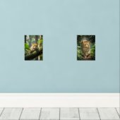 El Guardián del Musgo Muurkunst Sets (Houten vloer)