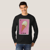 El Helado Mexican Slang Lottery Bingo Cards T-shirt (Voorkant volledig)