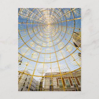 El interior de la Navidad Briefkaart